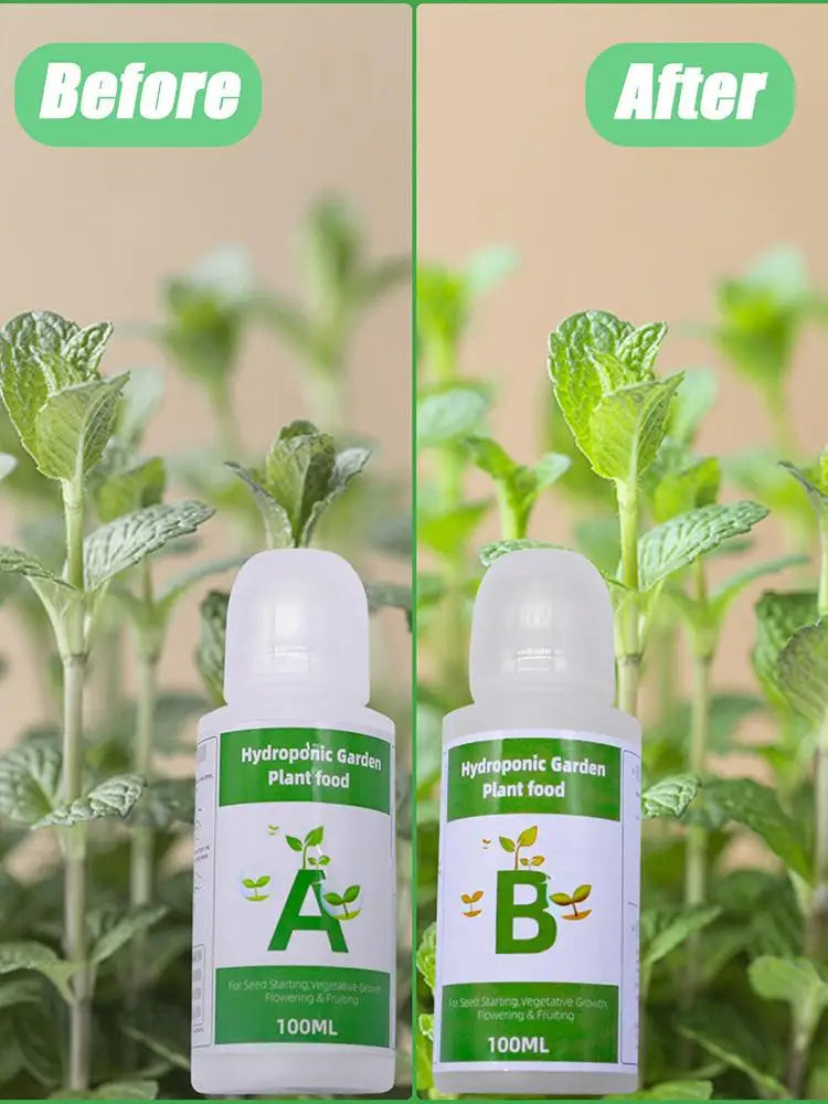 General Hydroponics Nutrients A And B For Plants Flowers Vegetable