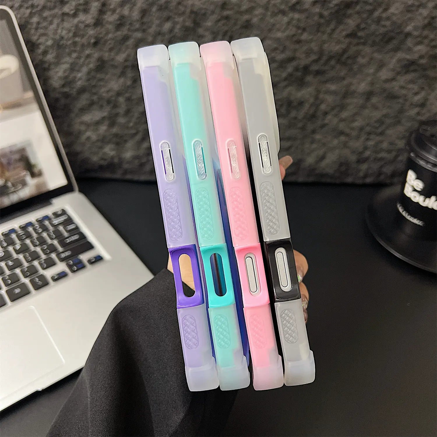 Elevate Your Style with the HOTSIAD Iridescent Laser Fluorescent Phone Case - Shockproof, Anti-Slip, and MagSafe Compatible for iPhone 17, 16 Pro Max, 15, 14, 13 Pro Max