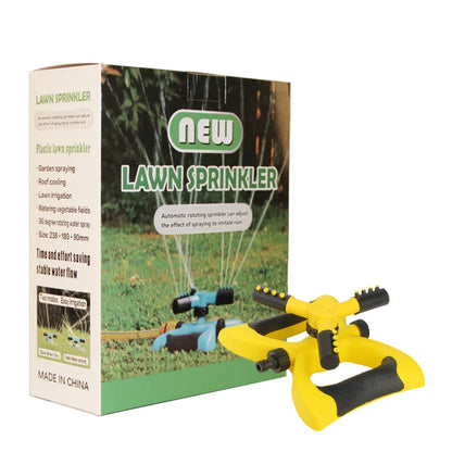 Automatic Rotating Garden Sprinkler 360 Degree Rotation Lawn Water Sprayer for Irrigation
