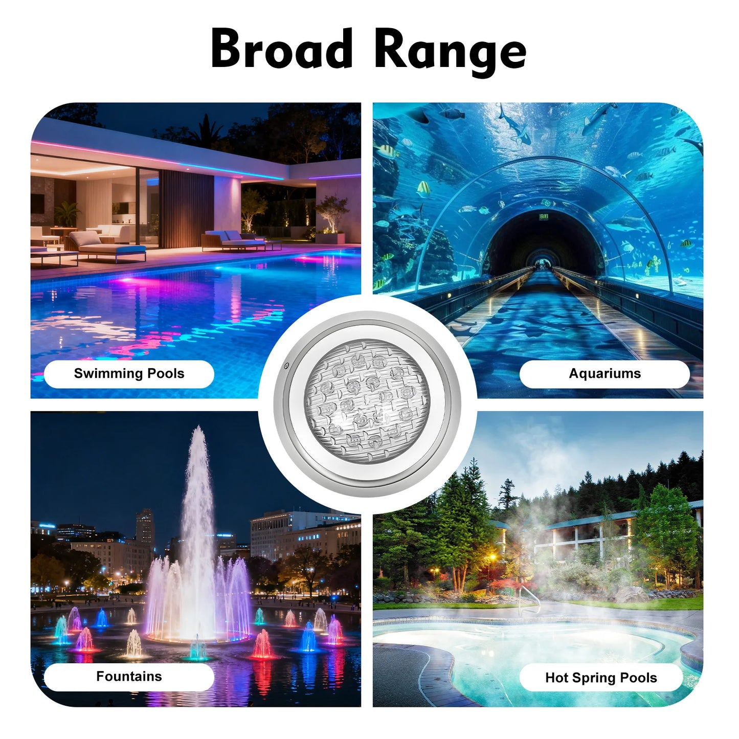 LED Underwater Swimming Pool Light
