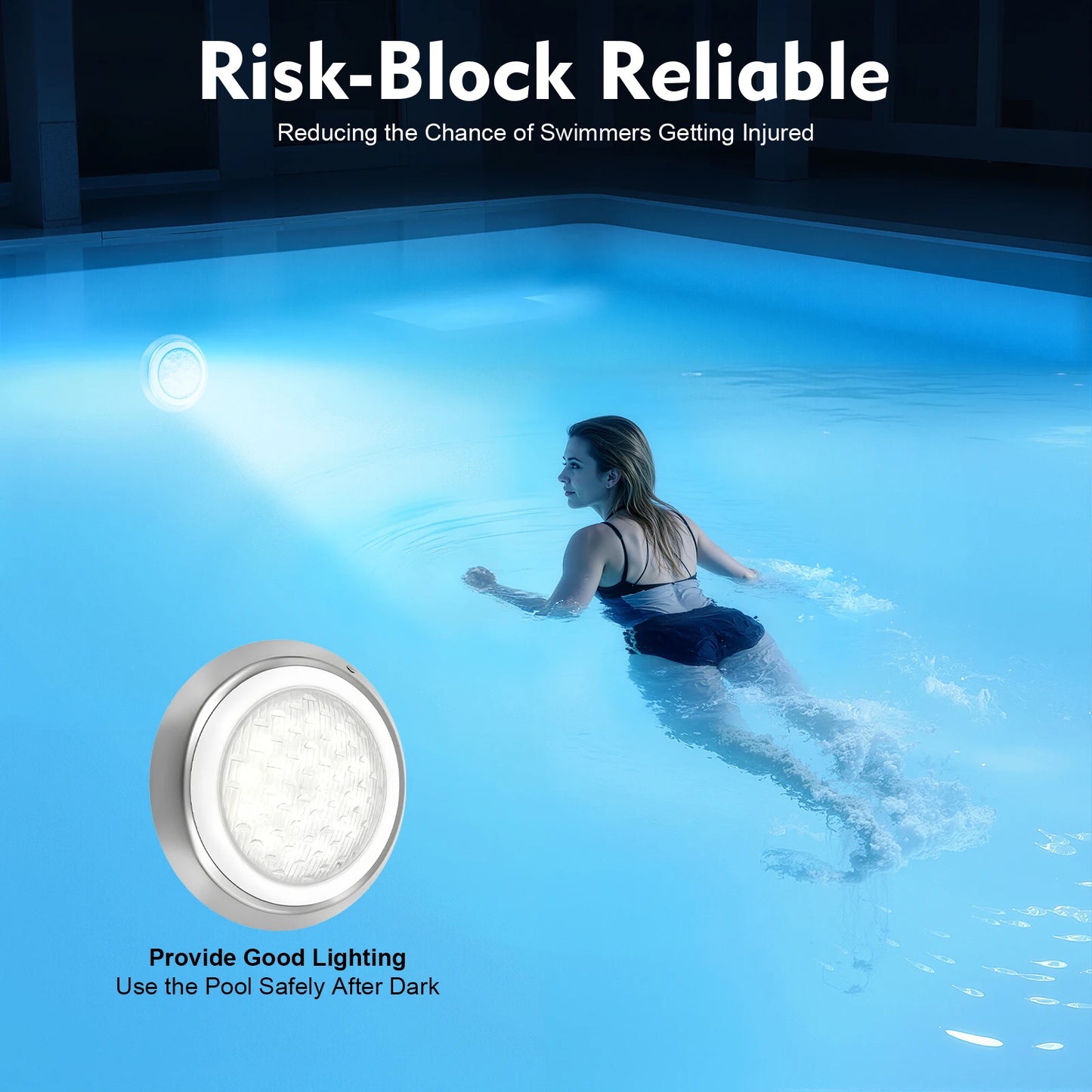 LED Underwater Swimming Pool Light