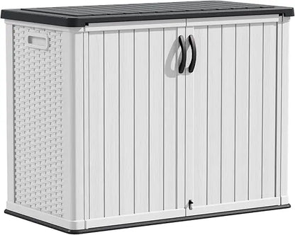 Outdoor Storage Cabinet 26 Cu Ft with Lockable Doors