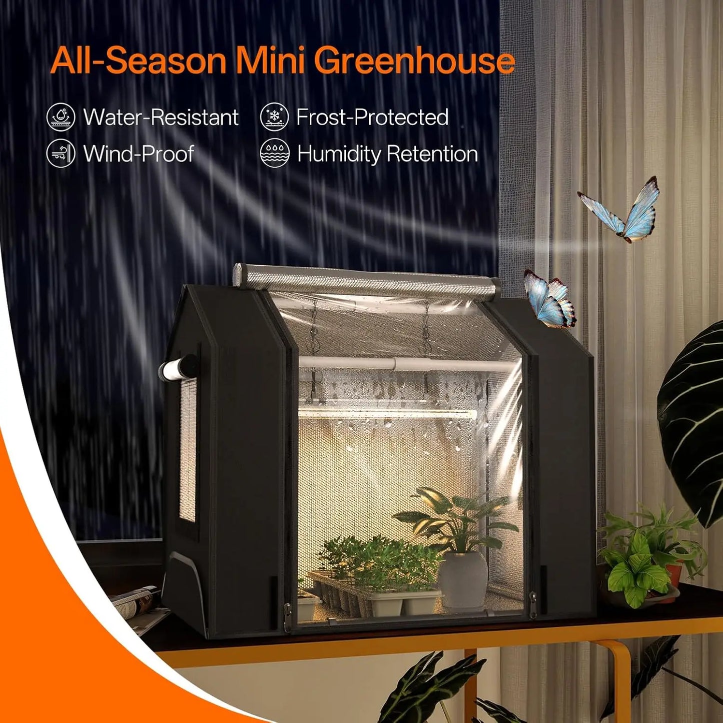 Indoor Greenhouse with Grow Light