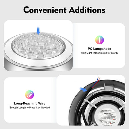 LED Underwater Swimming Pool Light