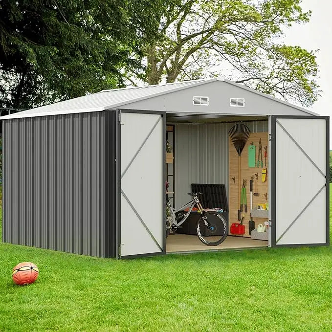 10 X 8 FT Shed Outdoor Storage Sheds