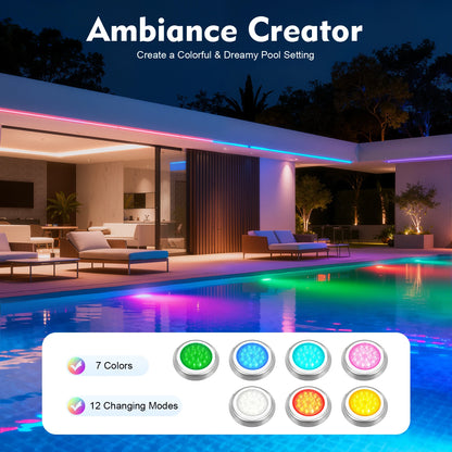 LED Underwater Swimming Pool Light