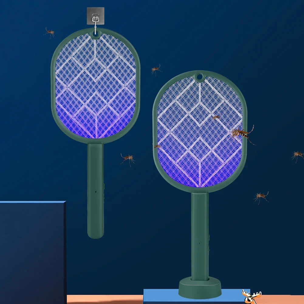 Electric Mosquito Killer 2-in-1 Fly Swatter Trap Electric