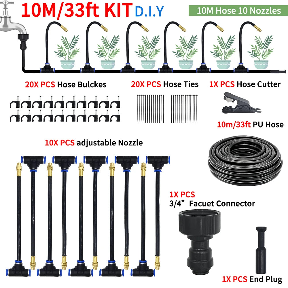 Irrigation spray nozzles kit For Garden