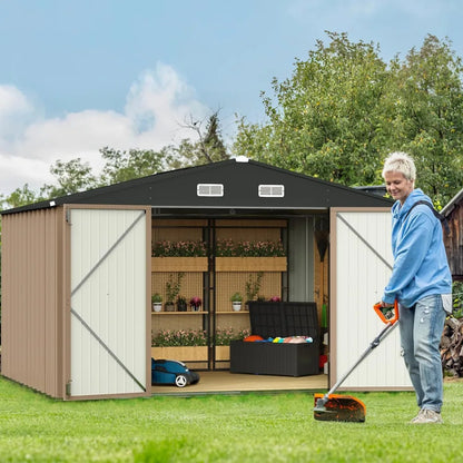 10 X 8 FT Shed Outdoor Storage Sheds