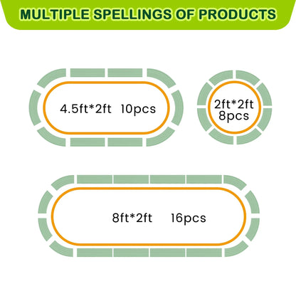 2-Pack Oval Galvanized Steel Raised Garden Bed