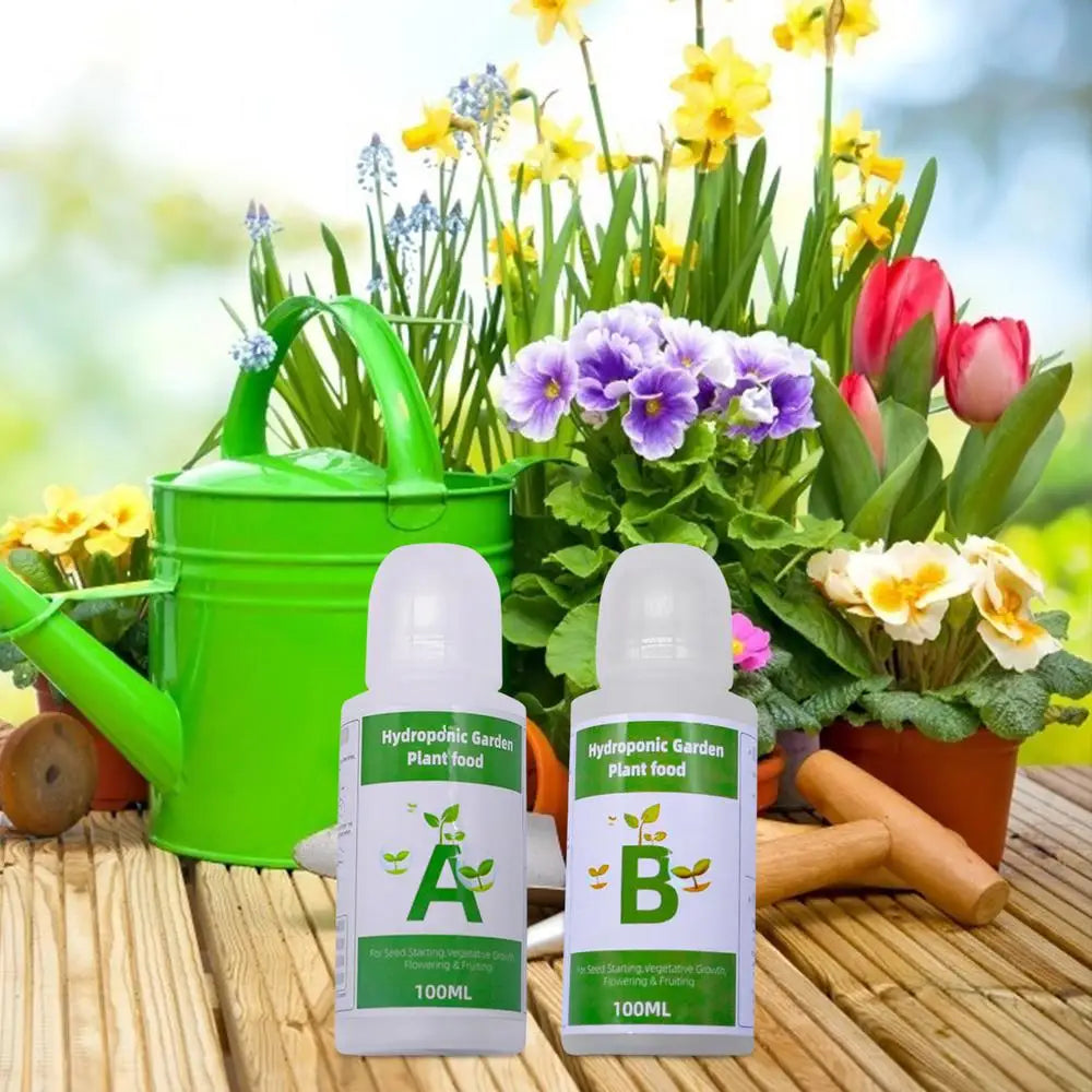 General Hydroponics Nutrients A And B For Plants Flowers Vegetable