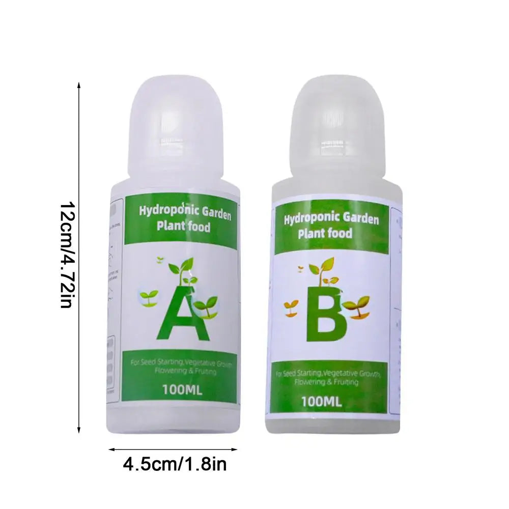 General Hydroponics Nutrients A And B For Plants Flowers Vegetable