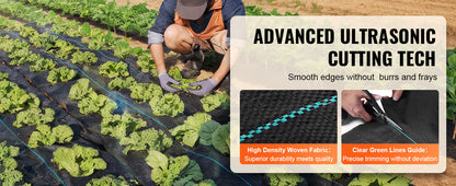 3FTx50FT Premium Heavy Duty Weed Barrier